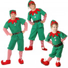 ハロウィン　クリスマス　親子服　子供の日　舞台服　グリーン　精霊　コスチューム