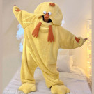 キャラクターパジャマ　鶏　着ぐるみ　ルームウエアー　黄色　パジャマ　男女兼可